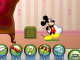 Jeu mickey and friends in pillow fight
