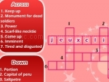 Jeu crossword game play 25