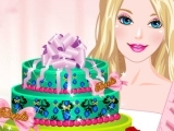 Jeu barbies diamond cake