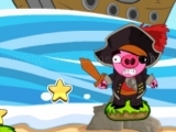 Jeu bomb the pirate pigs