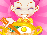 Jeu pink cooking