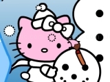 Jeu hello kitty christmas coloring