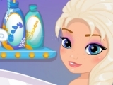 Jeu baby elsa frozen shower