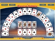 Jeu crescent solitaire