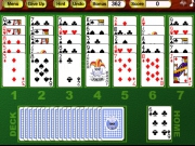 Jeu crystal golf solitaire