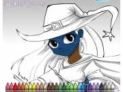 Jeu wizard school coloring book
