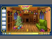 Jeu knf winter wooden house escape