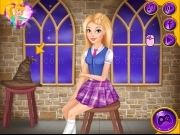 Jeu barbie at hogwarts