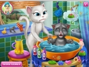 Jeu angela's baby wash