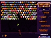 Jeu bubble hit - halloween