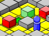 Jeu isometric sokoban