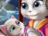 Jeu angela tom baby feeding